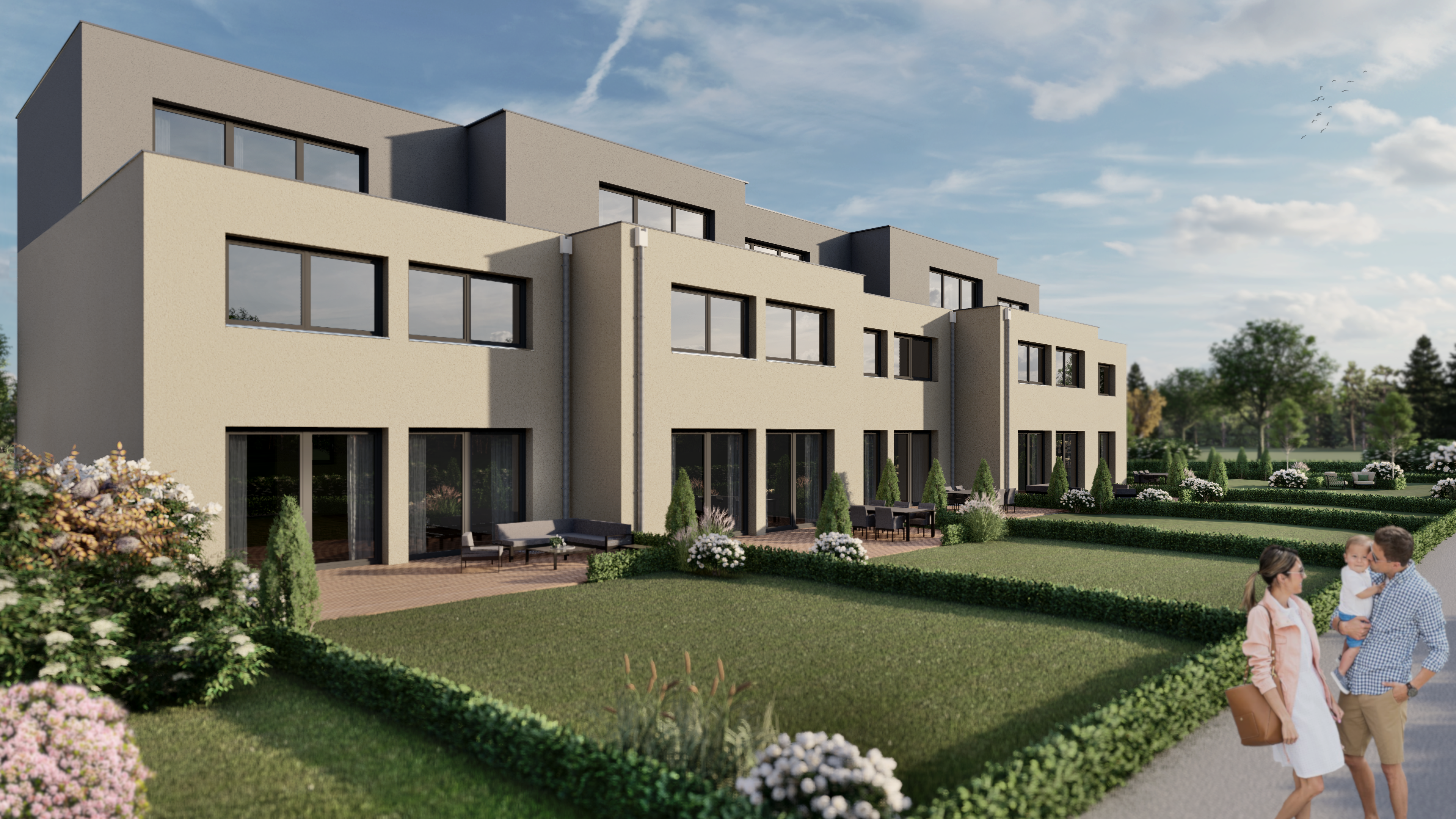 21.011 Reihenhäuser -_8 neu - Foto Immobilien Offenhausen
